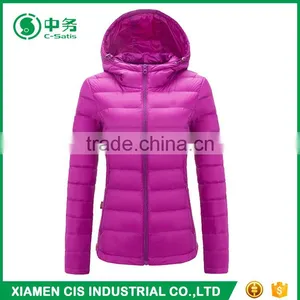 2017 Trending Product Winter Hoody Woman Duck Down Jacket for Winters thumbnail-1