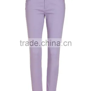 2016 Women Woven Pants Slim Fitted Various Colors Pants thumbnail-6