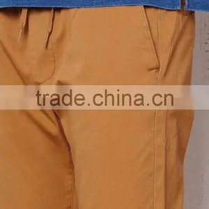 Solid Color Street-inspired Comfortable Elasticized Jogger Jeans Men thumbnail-4
