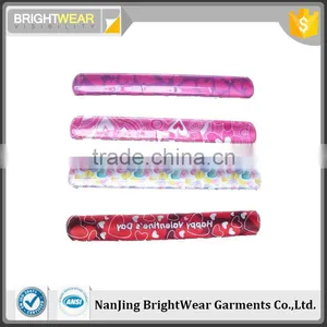 Factory Customized Promotion Gift Kids Slap Bands thumbnail-1
