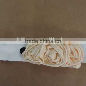 Baby Girl Elastic Fabric Headband Kids Braid Cross Dot Hairband Flower Knot Solid Craft Children Boutique Headband thumbnail-4