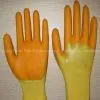Yellow PVC Coated Working Gloves PG1511-14 thumbnail-1