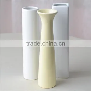 Modern Mini Tall Decoration Desk Ceramic Flower Vase thumbnail-3