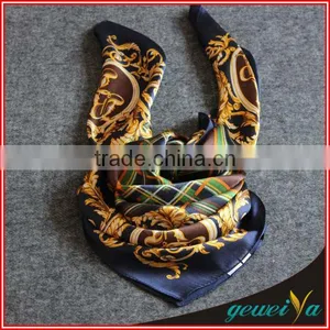 High Quality Neck Silk Women Muslim Scarf thumbnail-1
