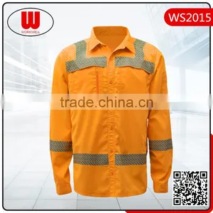 Hot Sale hi Vis Reflective Casual Shirt thumbnail-1