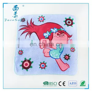 Good Quality Custom Compress Towel Cartoon Printed Contton Terry Towels thumbnail-5