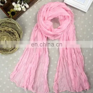 Cape Yarn Wide Large Size Thin Scarf Multi Colors Fashion Women Shawl Trendy Female Breathable Scarf Whole Colored thumbnail-4