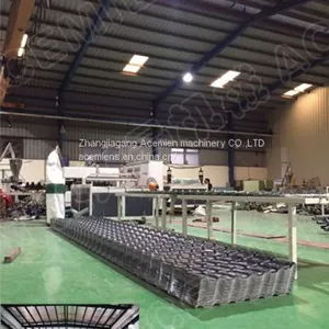 PVC+ASA Composite Roof Tile Machine/PVC Roof Tile Manufacturing Machine thumbnail-2