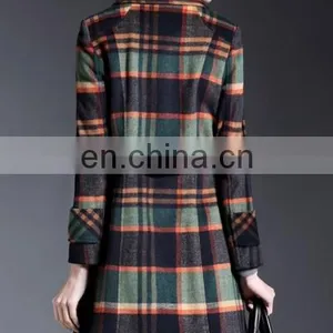 Fashion Style Custom Long Women Coat thumbnail-2