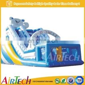 Professional Factory Cheap Inflatable Slide,animal Bear Slide thumbnail-1