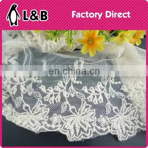 Wholesale New Design Embroidery Cotton Chemical Tulle Lace thumbnail-1