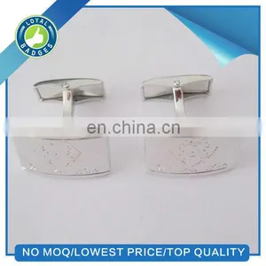 Custom Cufflinks/ Silver Cufflinks/ Metal Cufflinks thumbnail-1