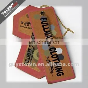 Custom Clothes Brand Printed Paper Hanging Tag thumbnail-2