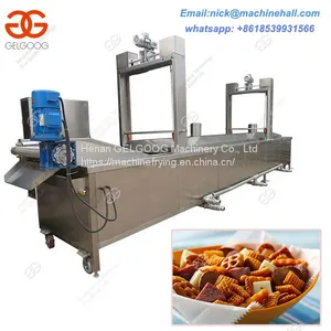 Fried Pig Belt Frying Machine/Low Price Pig Skin Frying Machine/Easy Operate Pig Skin Frying Machine thumbnail-1