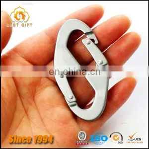 High Quality 8 Shape Aluminum Alloy Mountaineering Carabiner thumbnail-1
