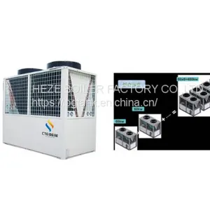 CHEAP PRICE AIR COOLED MODULAR COLD (HOT)WATER CHILLER thumbnail-3