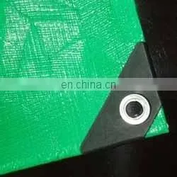 Strong Green Waterproof Tarpaulin Ground Sheet Covers For Camping, Fishing, Gardening & Pets - 3.5m x 3.5m thumbnail-1