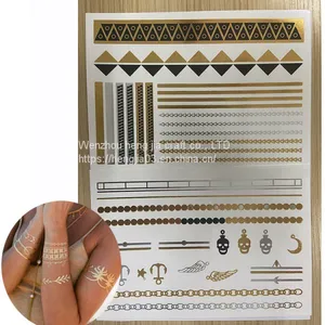 Cheap Price Self Adhesive Beautify Body Skin Safe Temporary Tattoo Sticker thumbnail-3