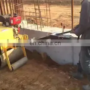 Hand Operated Single Drum Road Roller for Sale thumbnail-1