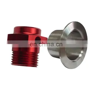 Customized Cheap High Red Anodized Aluminum Precise Cnc Motorcycle Machining Turning Metal Parts Milling Oem Odm Services thumbnail-2