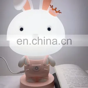 LED Night Light 3D Animal Lamp, Warm White Dimmable Touch Control thumbnail-2