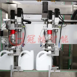 Double Heads Tracking Type Servo Piston Capping Machine thumbnail-3