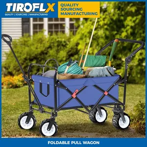 Tiroflx Foldable Pull Wagon thumbnail-1
