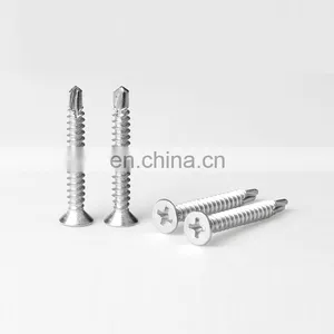 Self Drilling DIN7504P ZINC Phillips Countersunk Head SCREW thumbnail-1