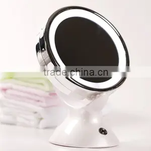 Battery Supply Lighted Desktop Makeup Mirrors thumbnail-6