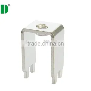 Brass Auto Battery Terminal Brass Parts 60A Center Space 5.00*10.80mm thumbnail-1
