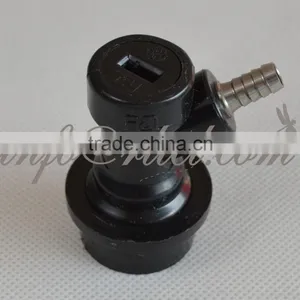 Keg Ball Lock Quick Disconnect Gas Valve With 1/4" Barb Fitting for Beer or Soda Homebrewing thumbnail-1