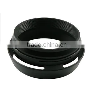 49mm Silver Lens Hood for Fuji X100 (LH-JX100) thumbnail-1