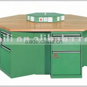 DIY Steel Hexangular Work Bench for Workshop Repair thumbnail-1