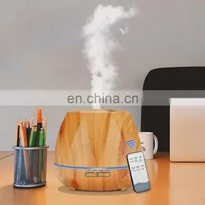 2021 Ultrasonic Wood Grain Air Humidifier With Remote Control thumbnail-2