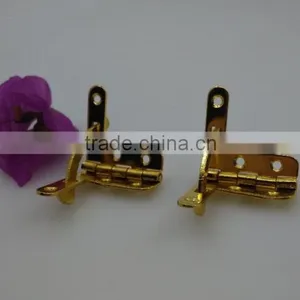 Wholesale Small Metal Gifts Box Spring Hinge Seven Word Buckle for Jewelry Boxes China Manufacturer thumbnail-2