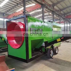 Municipal Solid Waste Recycling Rotary Trommel Screen Price Waste Recycling Trommel Screen Mobile Trommel Screen thumbnail-4
