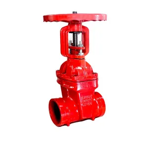 High Quality Fire Fighting Groove Gate Valve thumbnail-2