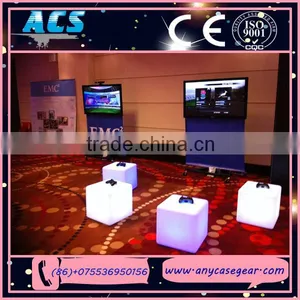 ACS LED Bar Furniture Colorful Plastic Waterproof Led Cube thumbnail-5