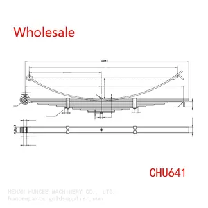 CHU641 Freightliner Leaf Springs Wholesale thumbnail-1