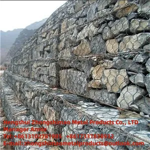 Gabion Box/gabion Mesh/stone Cage Net/alvanized Wire Mesh thumbnail-2