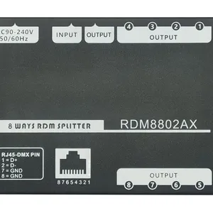 8way RDM Signal Distributor thumbnail-1