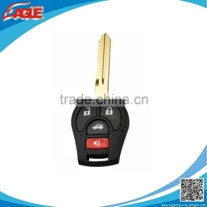 4 -button With Flip Key Metal Car Alarm/Keyless Entry Remote Control/Transmitter thumbnail-1