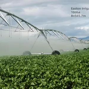 85ha Automatic Farm Center Pivot Irrigation System Equipment With Mobile Control thumbnail-2