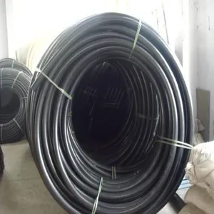 HDPE Polyethylene Coil Anti Sun Material HDPE Pipe 1.6Mpa Pressure Polyethylene Black Water Supply Pipe in Stock thumbnail-2