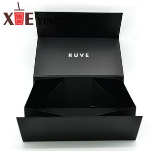 High Quality Custom Print Logo White Design Luxury Magnetic Cosmetic Skincare Set Foam Insert Magnetic Box Packaging Gift Boxes thumbnail-4