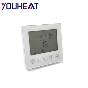 Fashionable Design Intelligent Touch Screen Adjustable Temperature Control Smart Thermostat for Floor Heating thumbnail-4