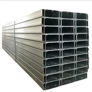 Hot Dipped Galvanized Steel Building Materials Iron Beam High Quality China Supplier C Steel Profile C Channel Steel thumbnail-5