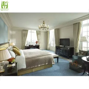 Modern Factory Direct Price Comfortable Home Hotel Furniture Double Size Soft Bedroom Storage Bed thumbnail-1