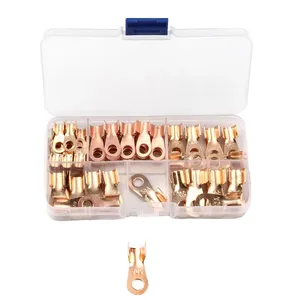 Bulk Pack of 1000 Copper Lugs With Compliant Crimping Standard for Contractors thumbnail-4