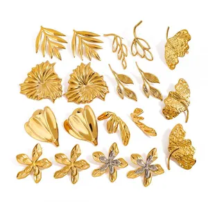 Exaggerated Hip Hop Drop Earrings - Custom Oil Flower Studs for Cool Style thumbnail-5